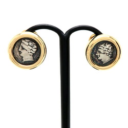 Bvlgari Monete women's and men's earrings in 750 yellow gold