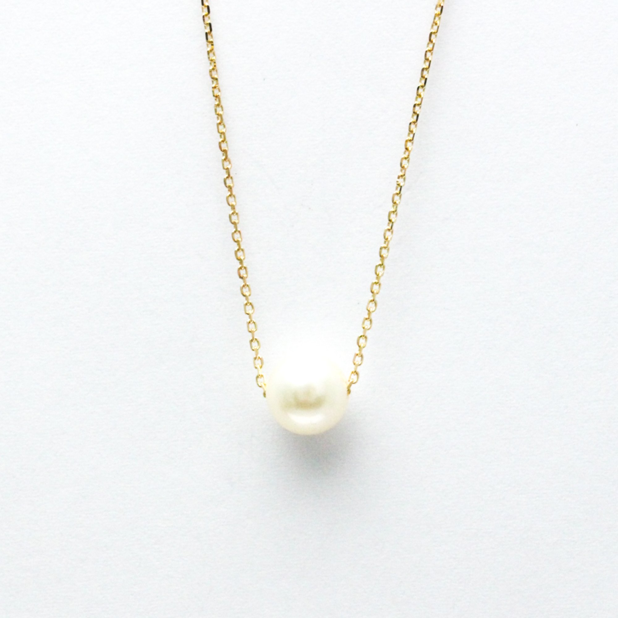 Tasaki Pearl Necklace Yellow Gold (18K) Pearl Men,Women Fashion Pendant (Gold)