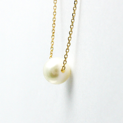 Tasaki Pearl Necklace Yellow Gold (18K) Pearl Men,Women Fashion Pendant (Gold)