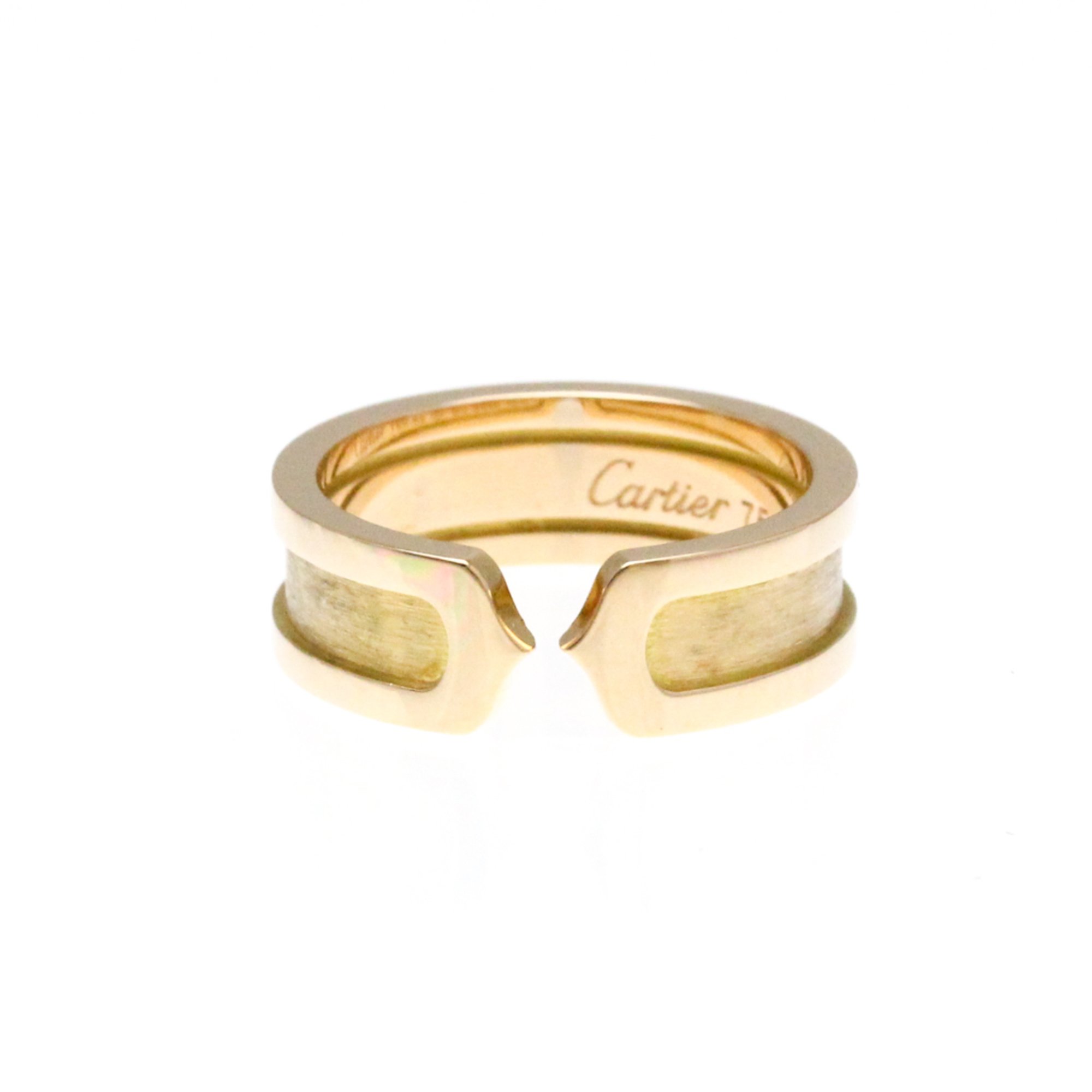 Cartier C2 Yellow Gold (18K) Fashion No Stone Band Ring Gold