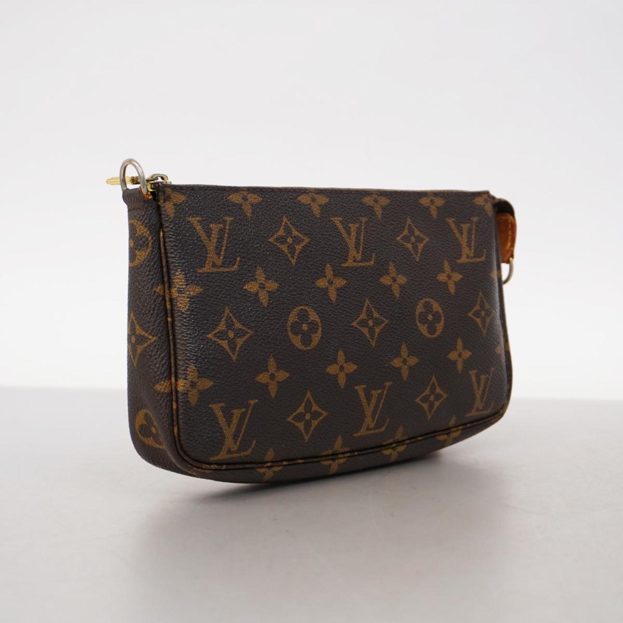 Louis Vuitton Pouch Monogram Pochette Accessoires M51980 Brown Women's