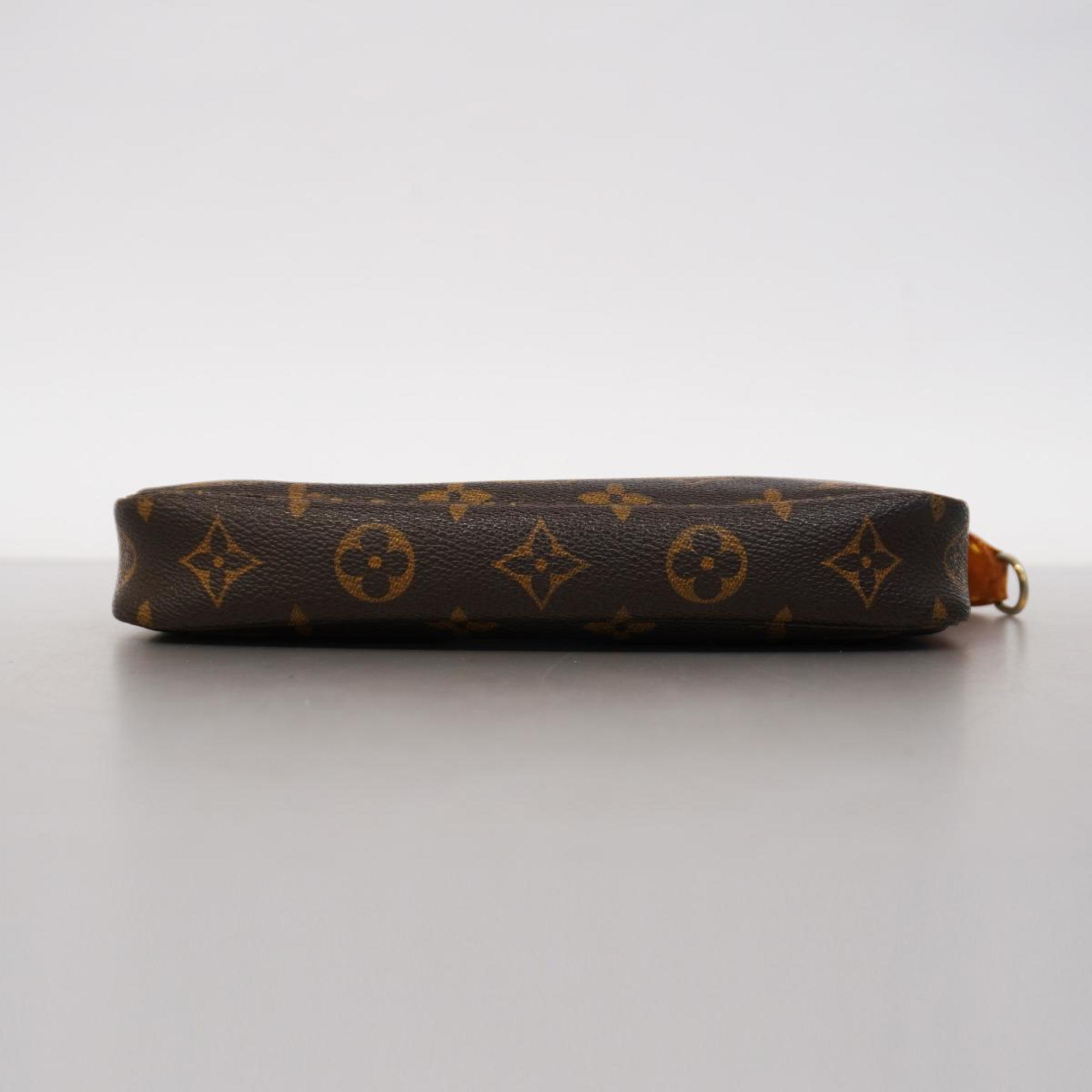 Louis Vuitton Pouch Monogram Pochette Accessoires M51980 Brown Women's