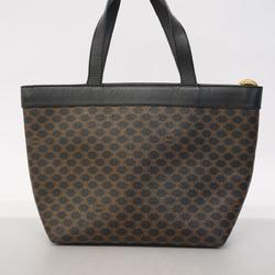 Celine handbag macadam leather black ladies