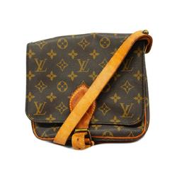 Louis Vuitton Shoulder Bag Monogram Cartesier MM M51253 Brown Women's