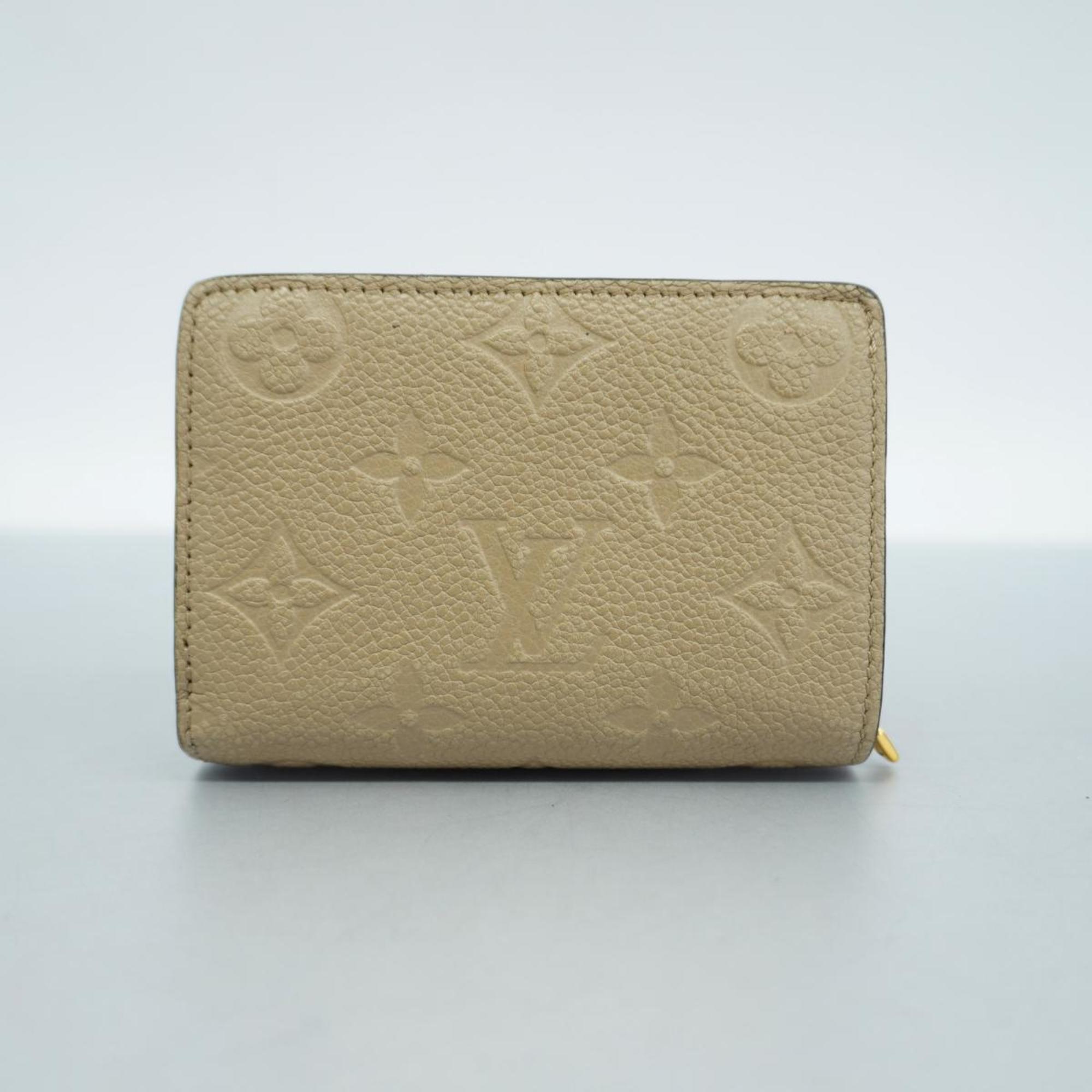 Louis Vuitton Wallet Monogram Empreinte Portefeuille M80152 Tourterelle Ladies