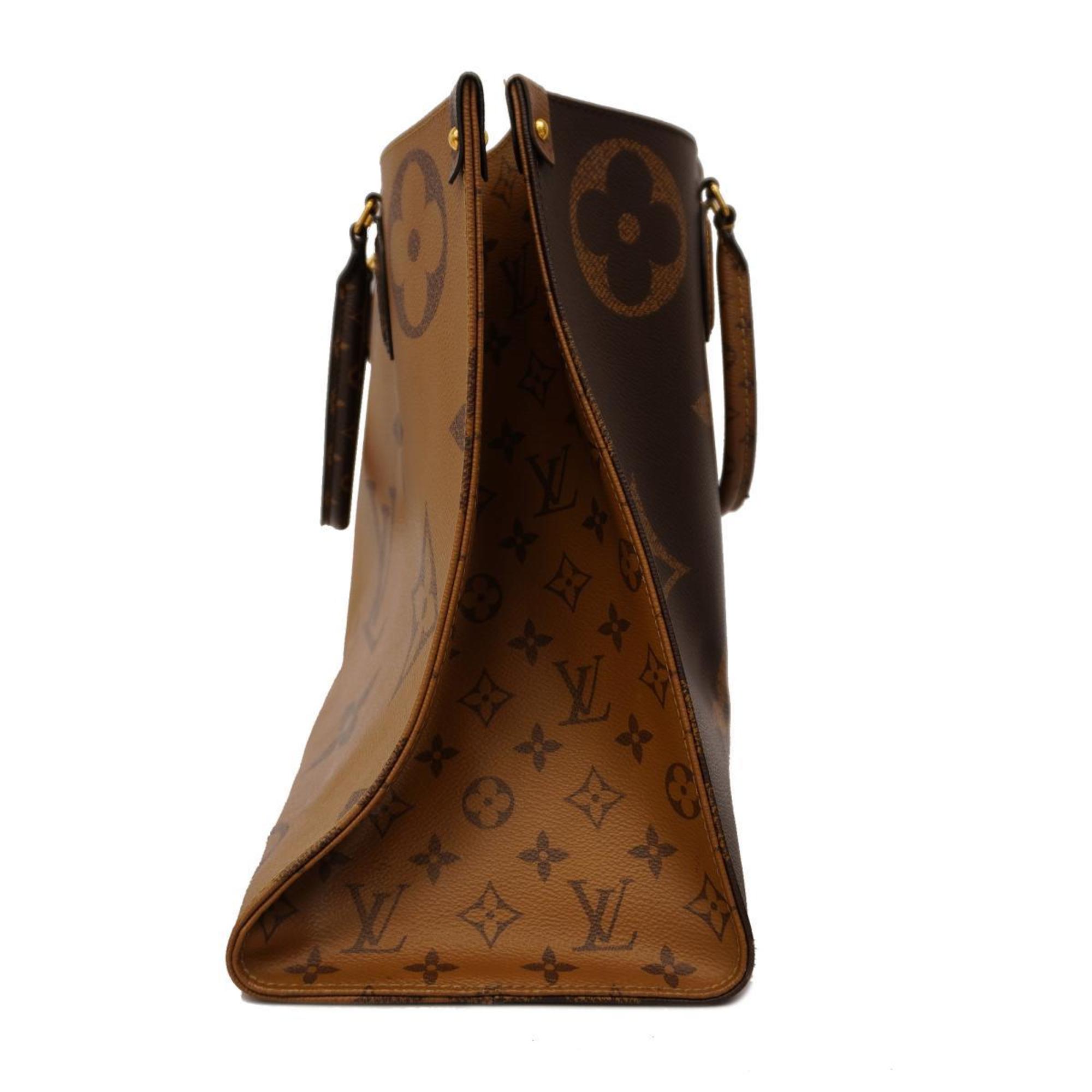 Louis Vuitton Handbag Monogram Giant On The Go GM M45320 Brown Women's