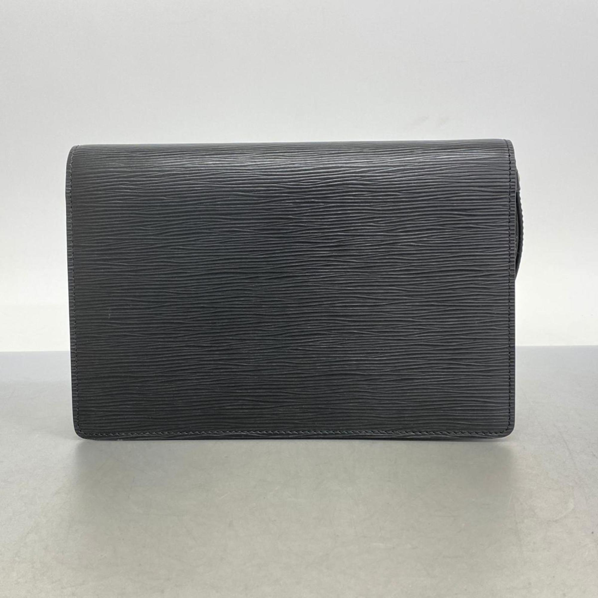 Louis Vuitton Clutch Bag Epi Pochette Serie Dragonne M52612 Noir Men's Women's