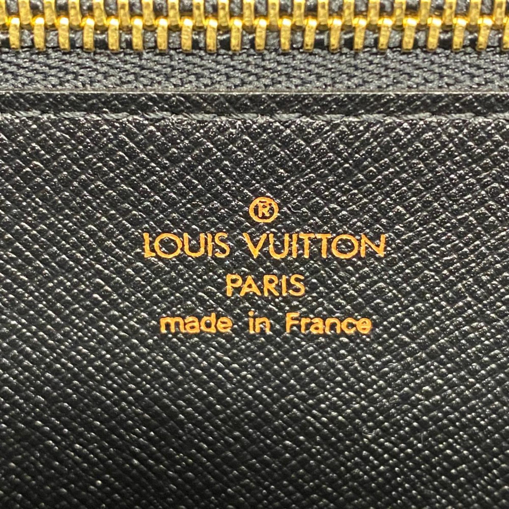 Louis Vuitton Clutch Bag Epi Pochette Serie Dragonne M52612 Noir Men's Women's