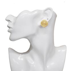 Hermes Earrings Serie GP Plated Gold Women's