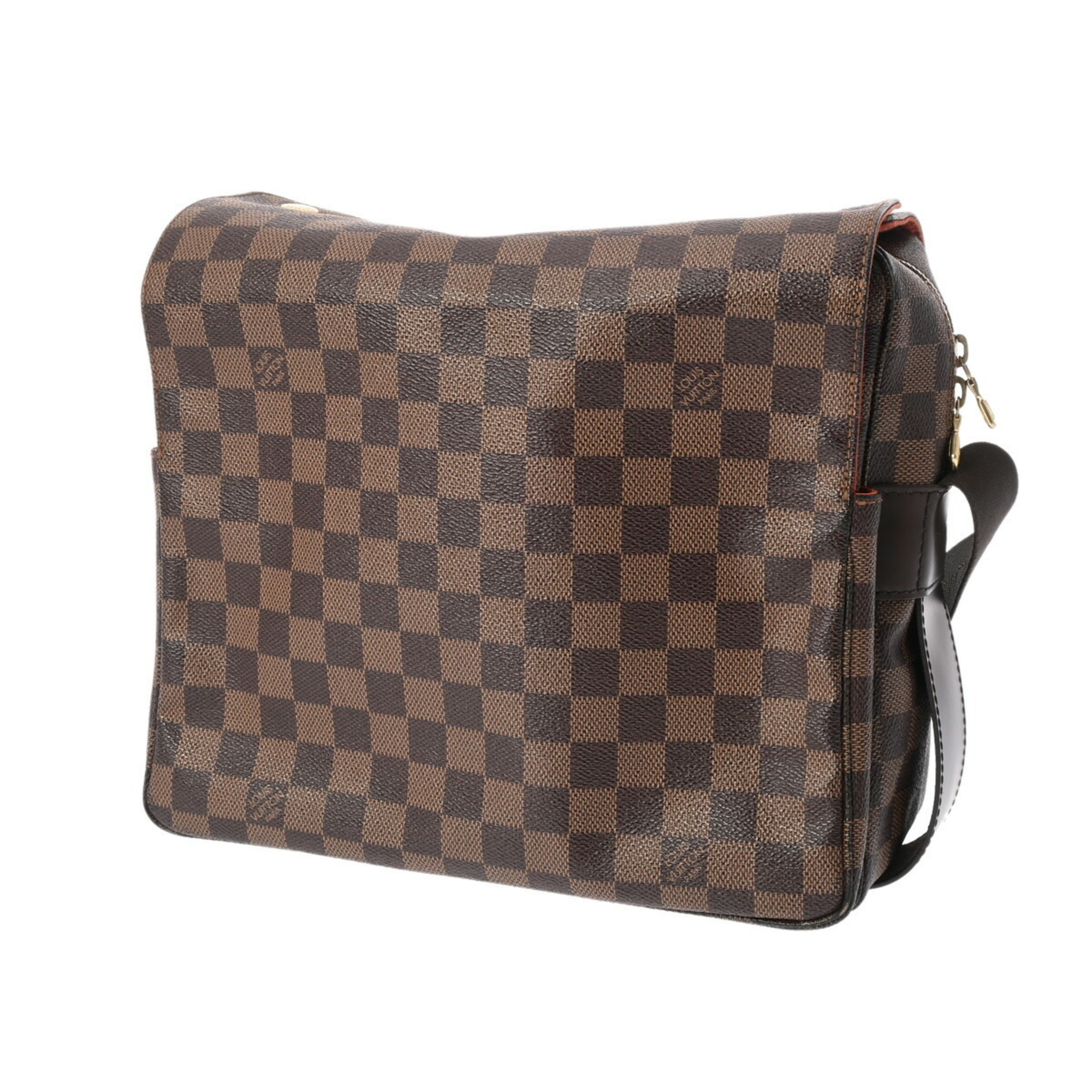 LOUIS VUITTON Damier Duomo Brown N60008 Unisex Canvas Handbag