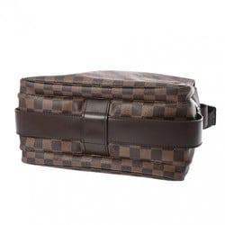 LOUIS VUITTON Damier Duomo Brown N60008 Unisex Canvas Handbag