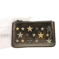 Jimmy Choo Star Studs Coin Case Leather/Studs Silver 1256JIMMY CHOO