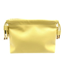 A.P.C. ninon mini PUAAT-F61582 polyurethane polyester pale yellow shoulder bag 0917A.P.C.