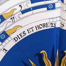 Hermes Carre 90 Astrology ASTROLOGIE Silk Blue Cobalt Vieille All Scarf Muffler 0225HERMES