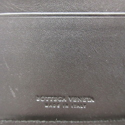 Bottega Veneta Intrecciato Leather Black Bi-fold Wallet 1602BOTTEGA VENETA