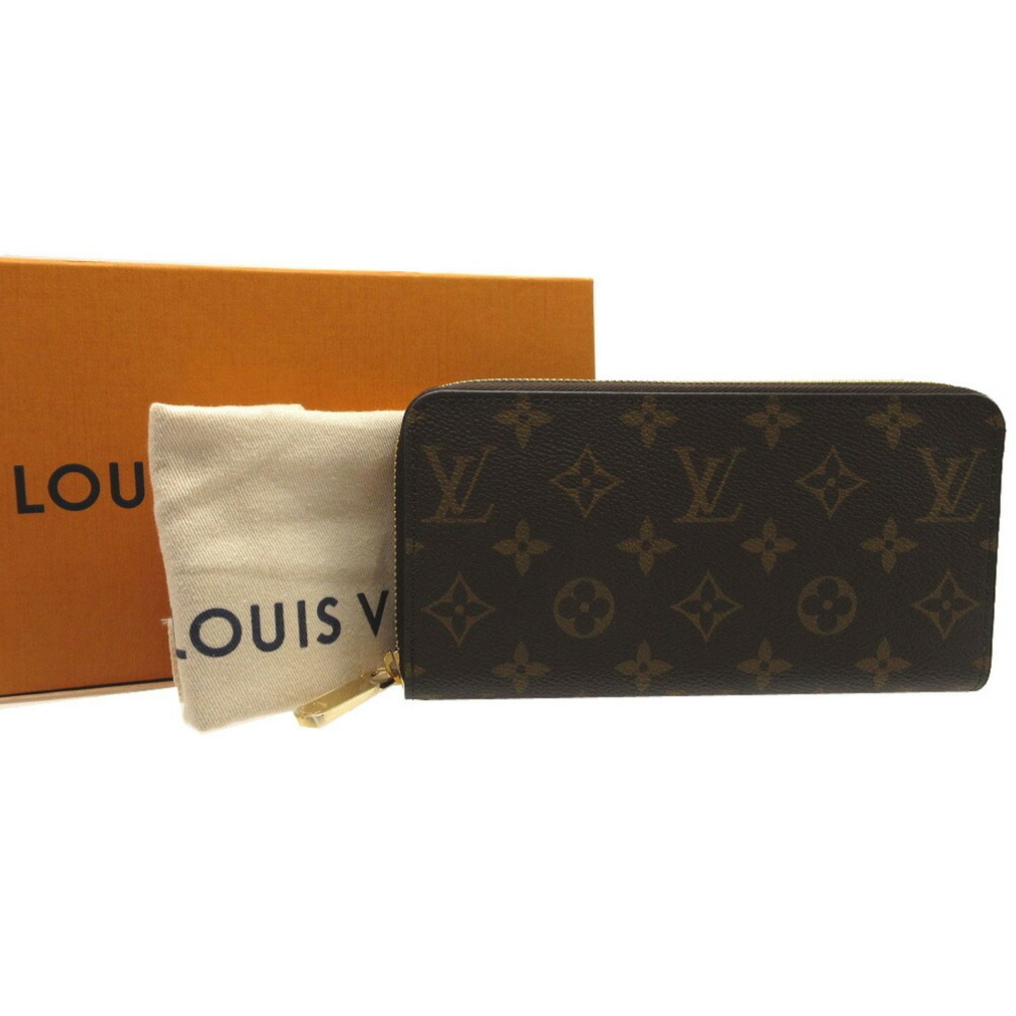 Louis Vuitton Monogram Zippy Wallet M42616 Round Long LV 1826 LOUIS VUITTON