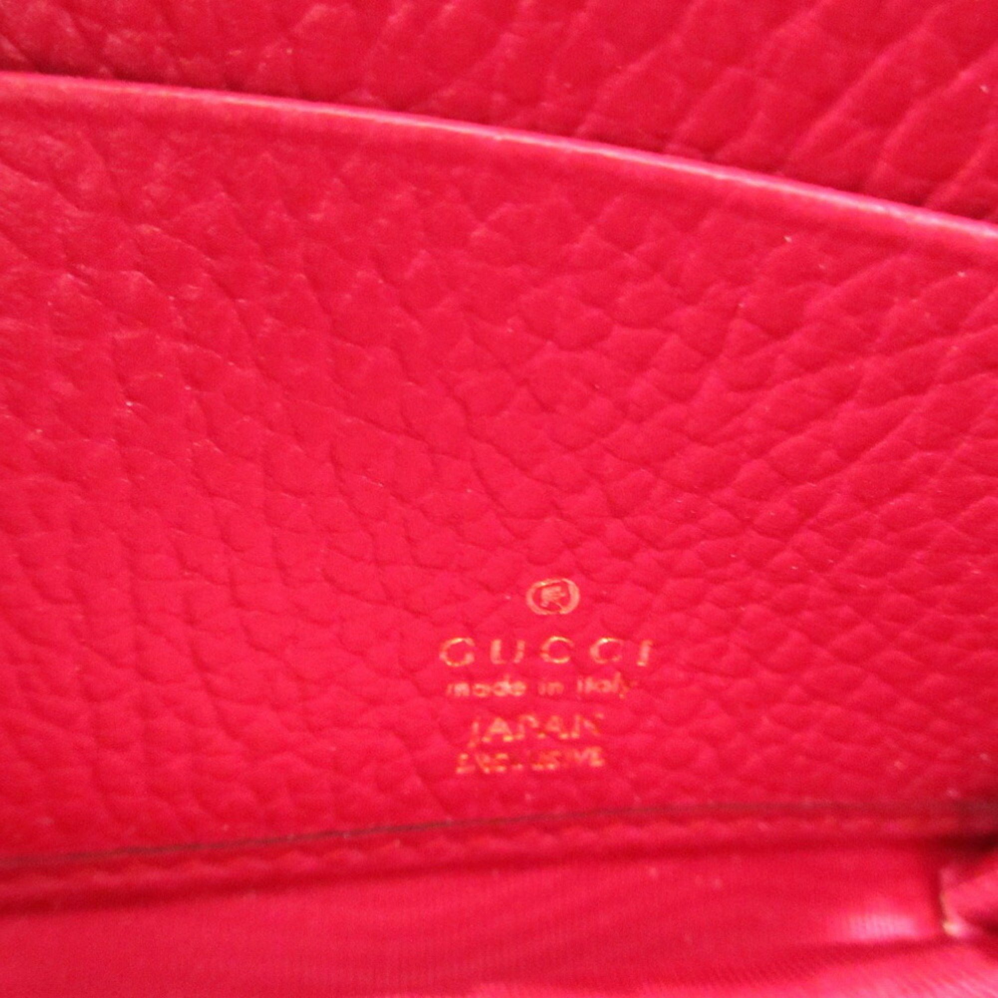 Gucci GG Petit Marmont Leather Black 456116 Long Wallet 1127 GUCCI