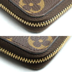 LOUIS VUITTON Louis Vuitton Zippy Coin Purse Case Monogram Brown M60067 Unisex