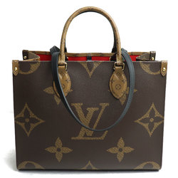 LOUIS VUITTON Louis Vuitton On the Go MM Tote Bag Monogram Giant Reverse M45321 Women's