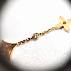 Louis Vuitton Au750 Idylle Bracelet Q95286 2 Diamonds 7.2g Damaged at the official store JA-18968