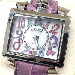 Gaga Milano GaGaMILANO NAPOLEONE Ladies Quartz Watch with Genuine Belt, Box and Card MK-126