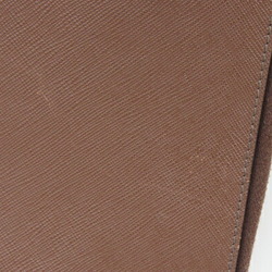 Prada Clutch Bag 2VN001 Dark Brown Leather Document Case Second Men's PC PRADA