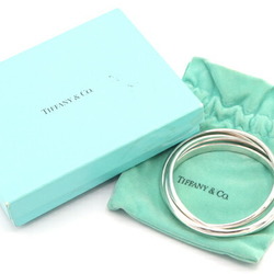 Tiffany Bangle 3-Row SV Sterling Silver Bracelet Trinity Ladies Triple TIFFANY&Co.