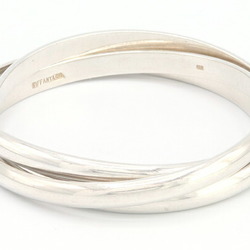 Tiffany Bangle 3-Row SV Sterling Silver Bracelet Trinity Ladies Triple TIFFANY&Co.