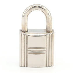 Hermes Padlock, Silver Metal, Key, Women's, Men's, Unisex, HERMES