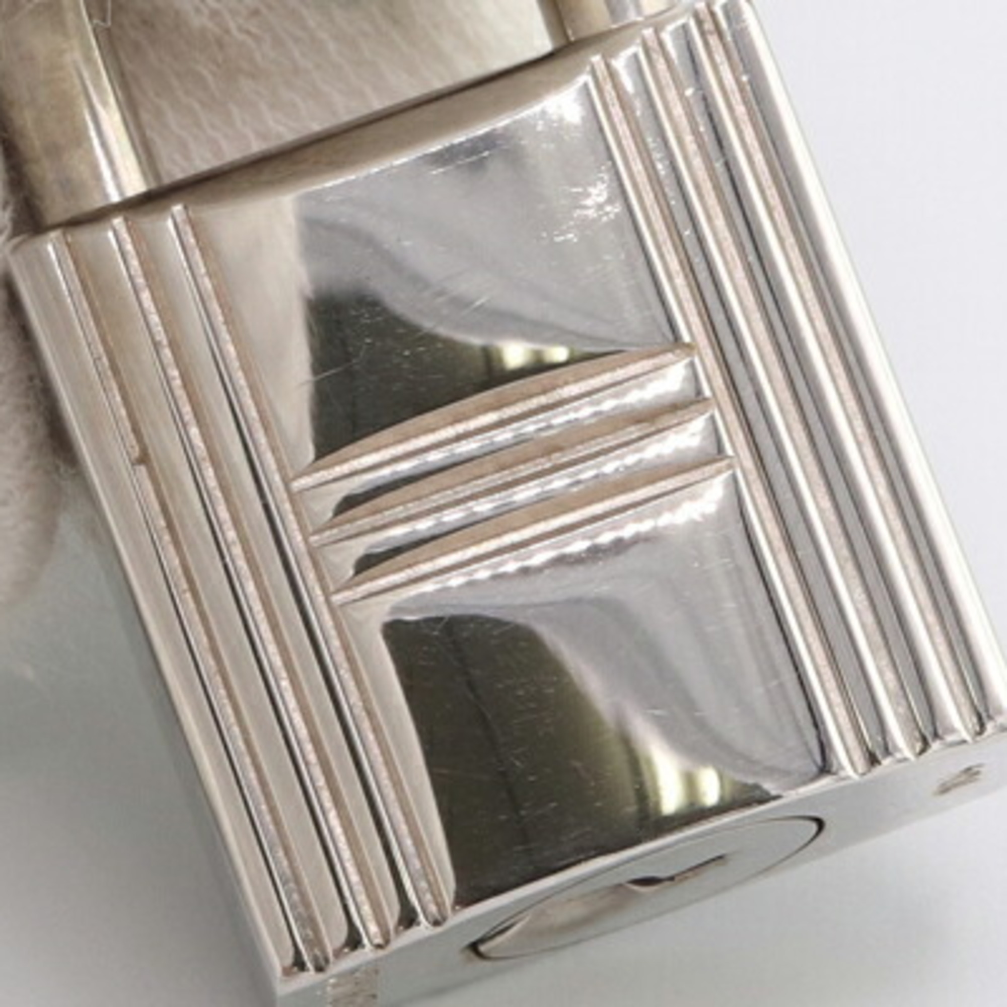 Hermes Padlock, Silver Metal, Key, Women's, Men's, Unisex, HERMES