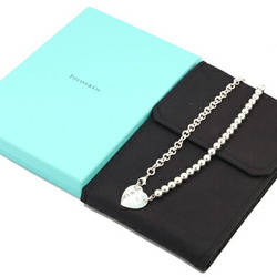 Tiffany Necklace Return to Heart Tag Wrap 68892511 SV Sterling Silver 925 Pendant Ball Chain Women's Long TIFFANY & CO