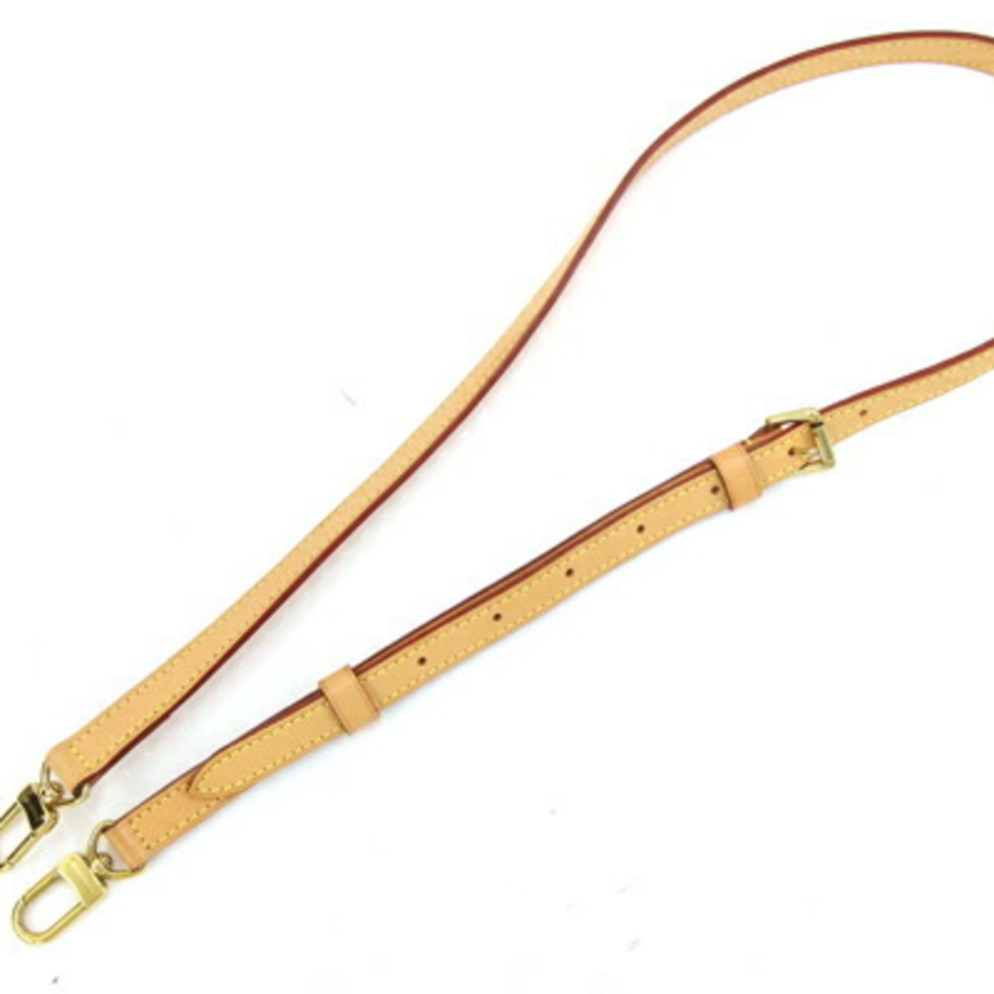 Louis Vuitton Shoulder Strap J52312 Natural Tanned Leather Bag Adjustable Women's LOUIS VUITTON