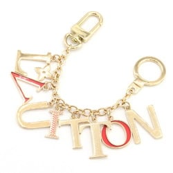 Louis Vuitton Bag Charm Portocle Initial M61020 Gold Women's Men's LOUIS VUITTON