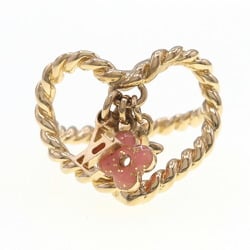 Louis Vuitton Ring Berg Sweet Monogram in My Heart M65945 Gold Metal Size 9.5 Accessory Women's LOUIS VUITTON