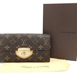 Louis Vuitton Bi-fold Long Wallet Monogram Etoile Portefeuille Sarah M66556 Stitch Women's LOUIS VUITTON