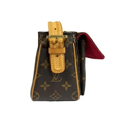 Louis Vuitton Vivacite MM Monogram Shoulder Bag Canvas M51164 Brown Women's LOUIS VUITTON