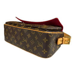 Louis Vuitton Vivacite MM Monogram Shoulder Bag Canvas M51164 Brown Women's LOUIS VUITTON