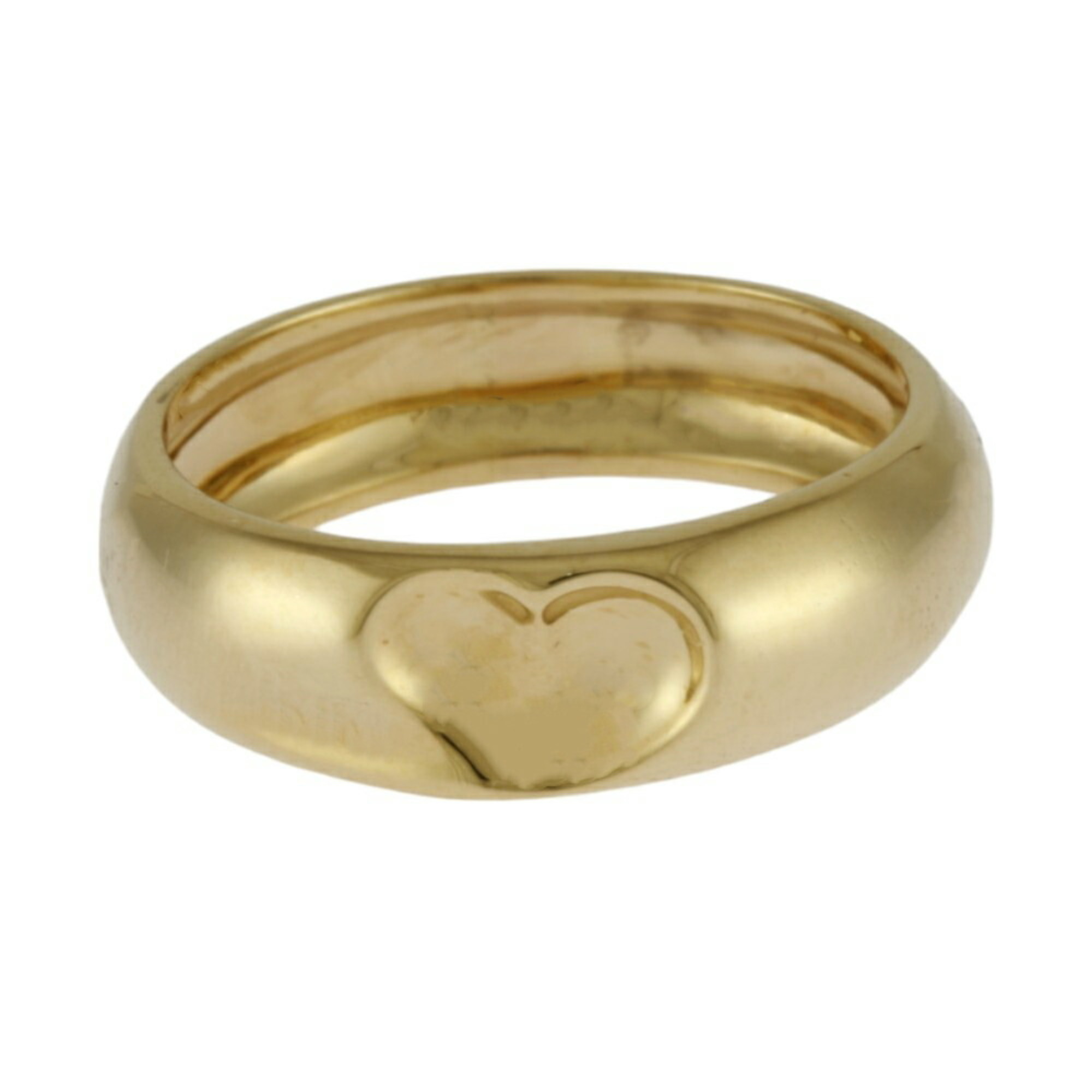 Tiffany Heart Curve Ring, Tiffany, size 13, 18k gold, women's, TIFFANY&Co.