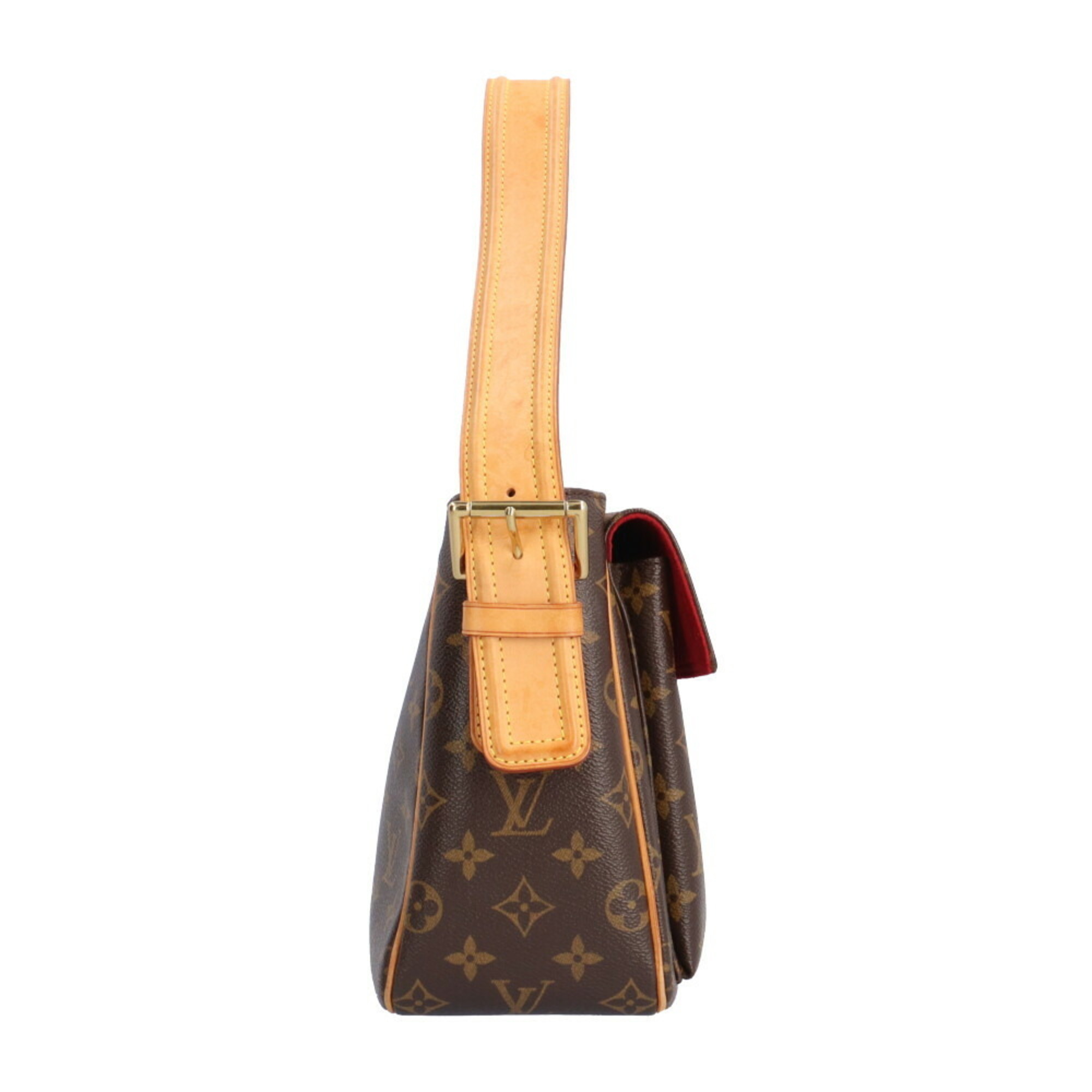 Louis Vuitton Vivacite GM Monogram Shoulder Bag Canvas M51163 Brown Women's LOUIS VUITTON