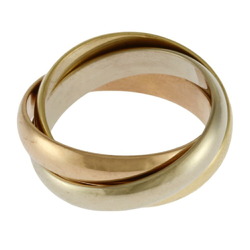 Cartier Trinity Ring, Size 8.5, 18K Gold, Women's, CARTIER