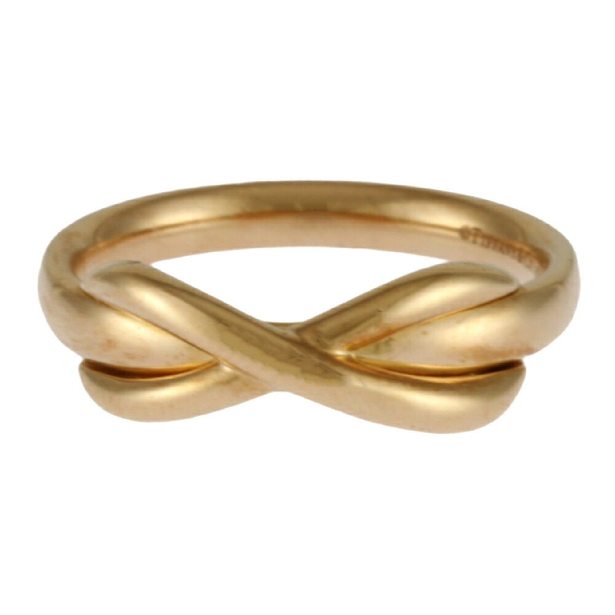 Tiffany Infinity Ring, Tiffany, size 8, 18k gold, women's, TIFFANY&Co.