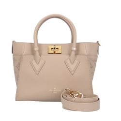 Louis Vuitton On My Side PM Monogram Mahina Shoulder Bag M20600 Beige Women's LOUIS VUITTON 2way