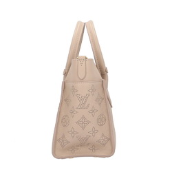 Louis Vuitton On My Side PM Monogram Mahina Shoulder Bag M20600 Beige Women's LOUIS VUITTON 2way