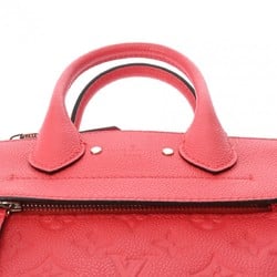 LOUIS VUITTON Louis Vuitton Monogram Empreinte Pont Neuf PM Poppy Petal M41747 Women's Leather Handbag