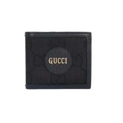 GUCCI OFF THE GRIT BI-FOLD WALLET LEATHER 625574 MEN'S