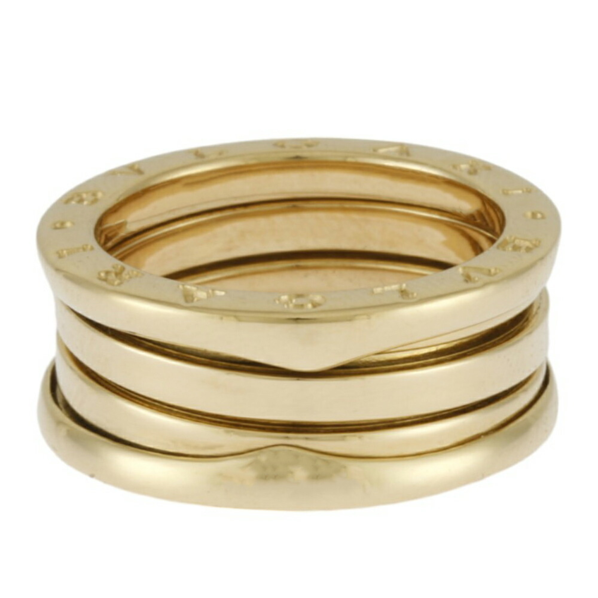 BVLGARI B-zero.1 B-zero One 3-band ring size 10 18k gold women's