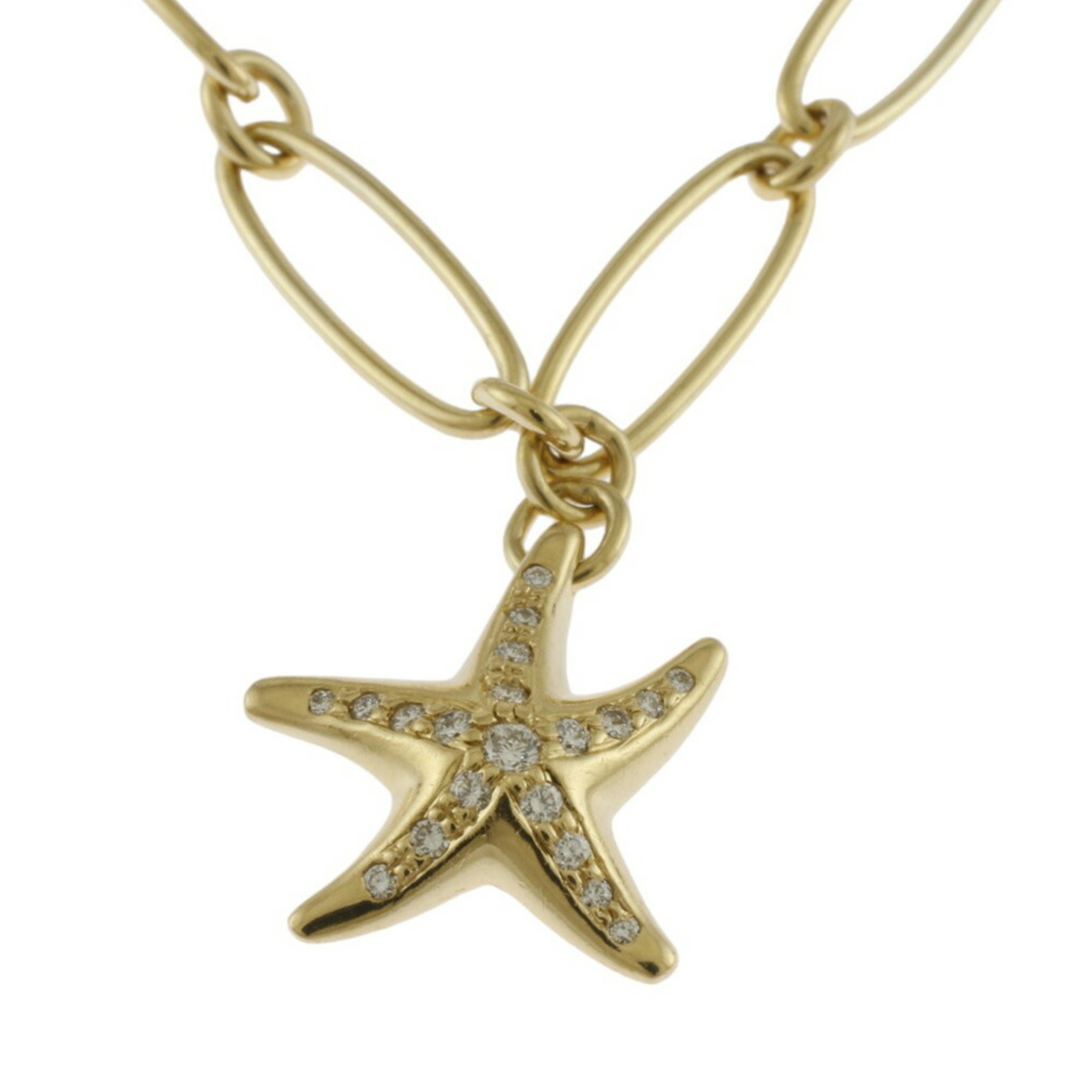 Tiffany Starfish Bracelet 18K Diamond Ladies TIFFANY&Co.