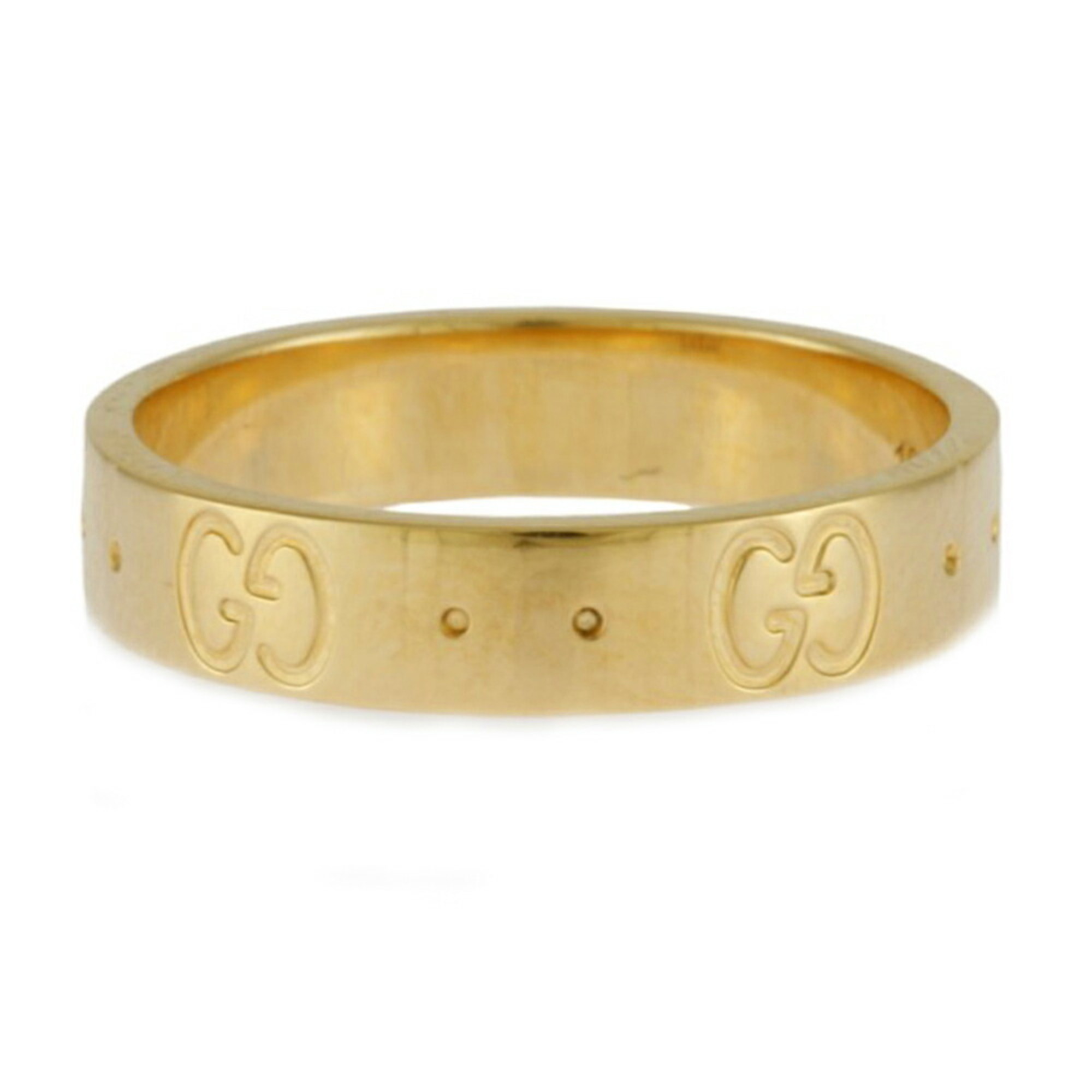 Gucci Icon Ring, Gucci, size 10, 18k gold, women's, GUCCI