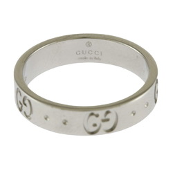 Gucci Icon Ring, Size 8.5, 18k Gold, Women's, GUCCI