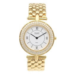 Van Cleef & Arpels Sports Watch 18K 13107 B2 Quartz Unisex Diamond Bezel